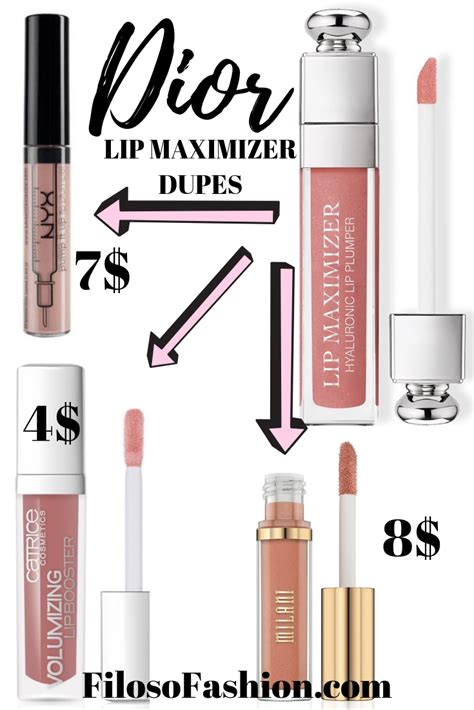 maybelline dupe dior lip glow|dior maximizer dupe.